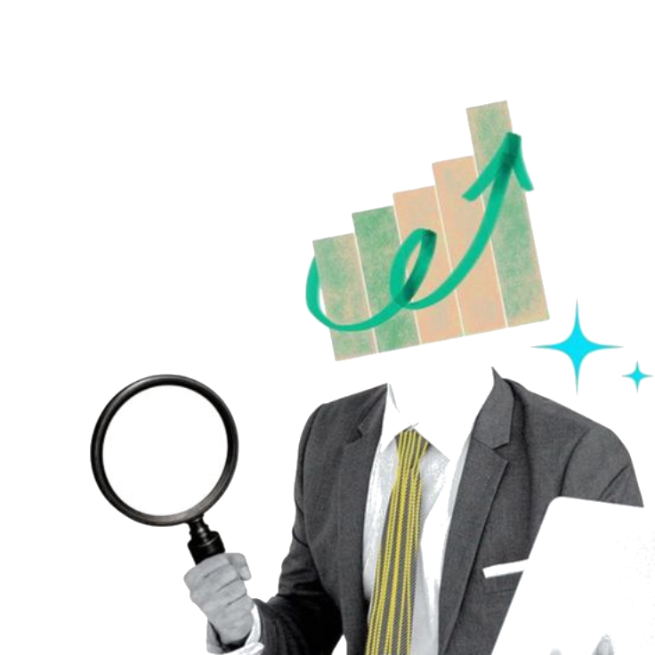 A consultant analysing business growth